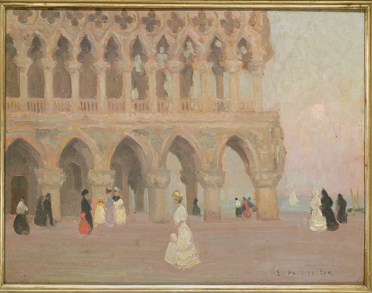 Dogespalatset, Venedig av Emmanuel Phillips Fox
