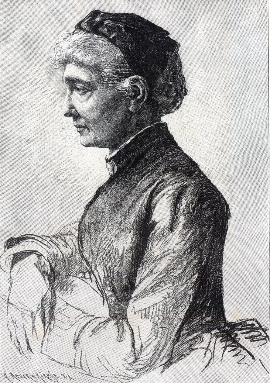 Studie av en kvinna, 1893 av Empress Frederick of Germany