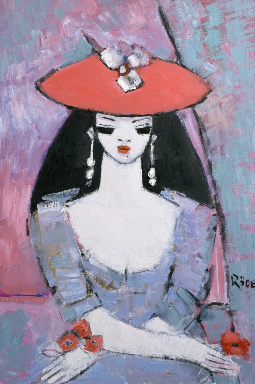 Becky (olja ombord) av Endre Roder