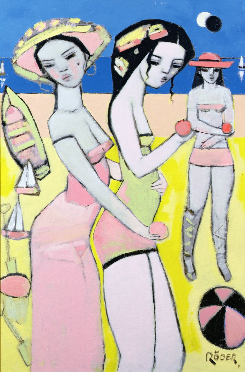 Partial Eclipse, 2007 (olja på dukskiva) av Endre Roder