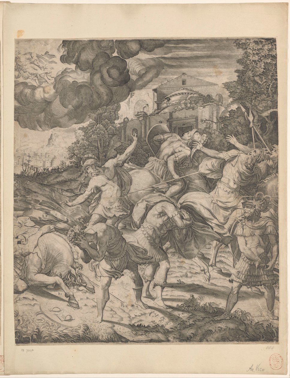 Omvandling av Paul (höger ark) av Enea Vico