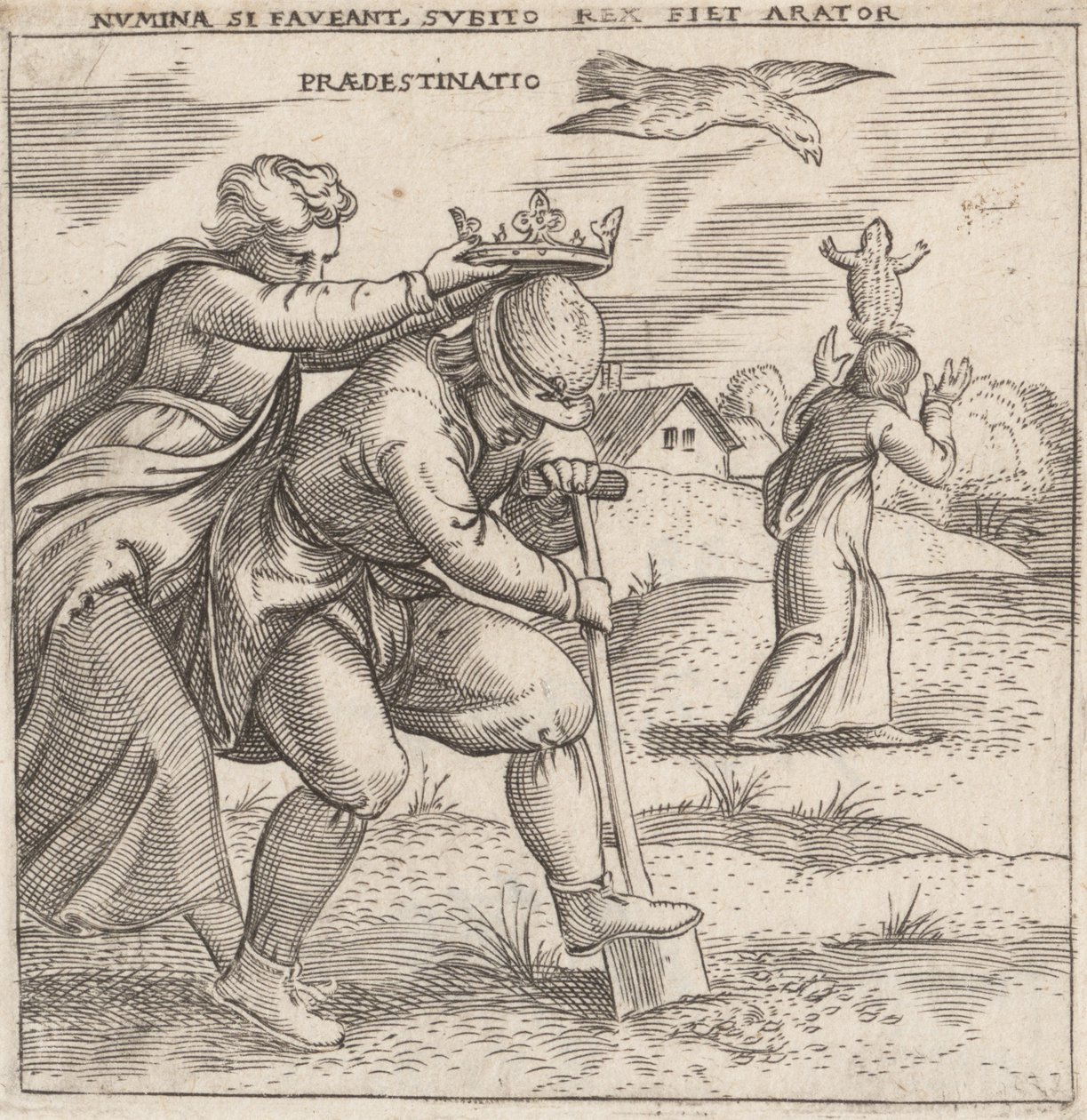 Predestination, ca. 1545-50. av Enea Vico