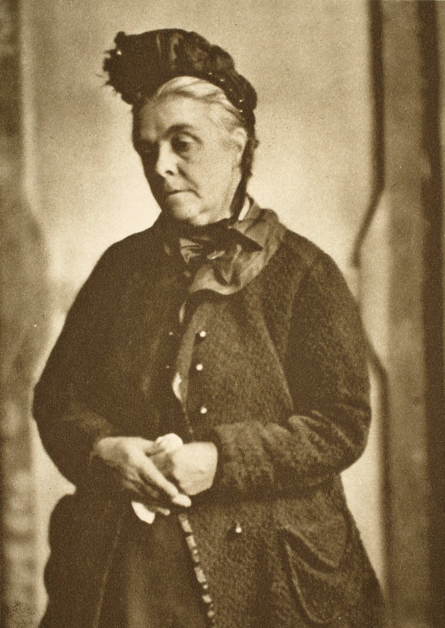 A Charwoman (sepiafoto) av English Photographer