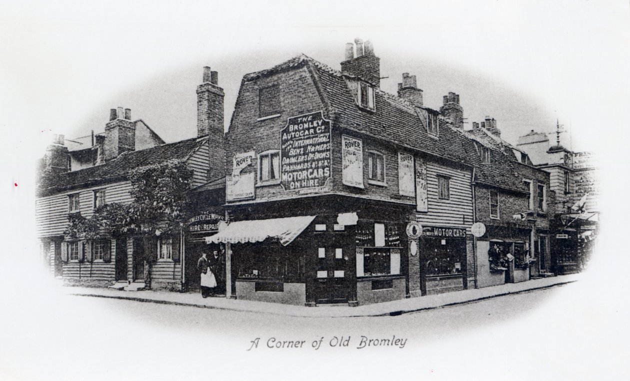 Ett hörn av Old Bromley av English Photographer