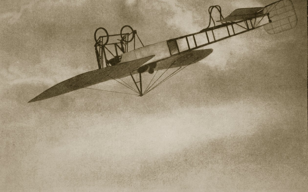 Ett under att se - konstflyg 1914 (fotogravyr) av English Photographer