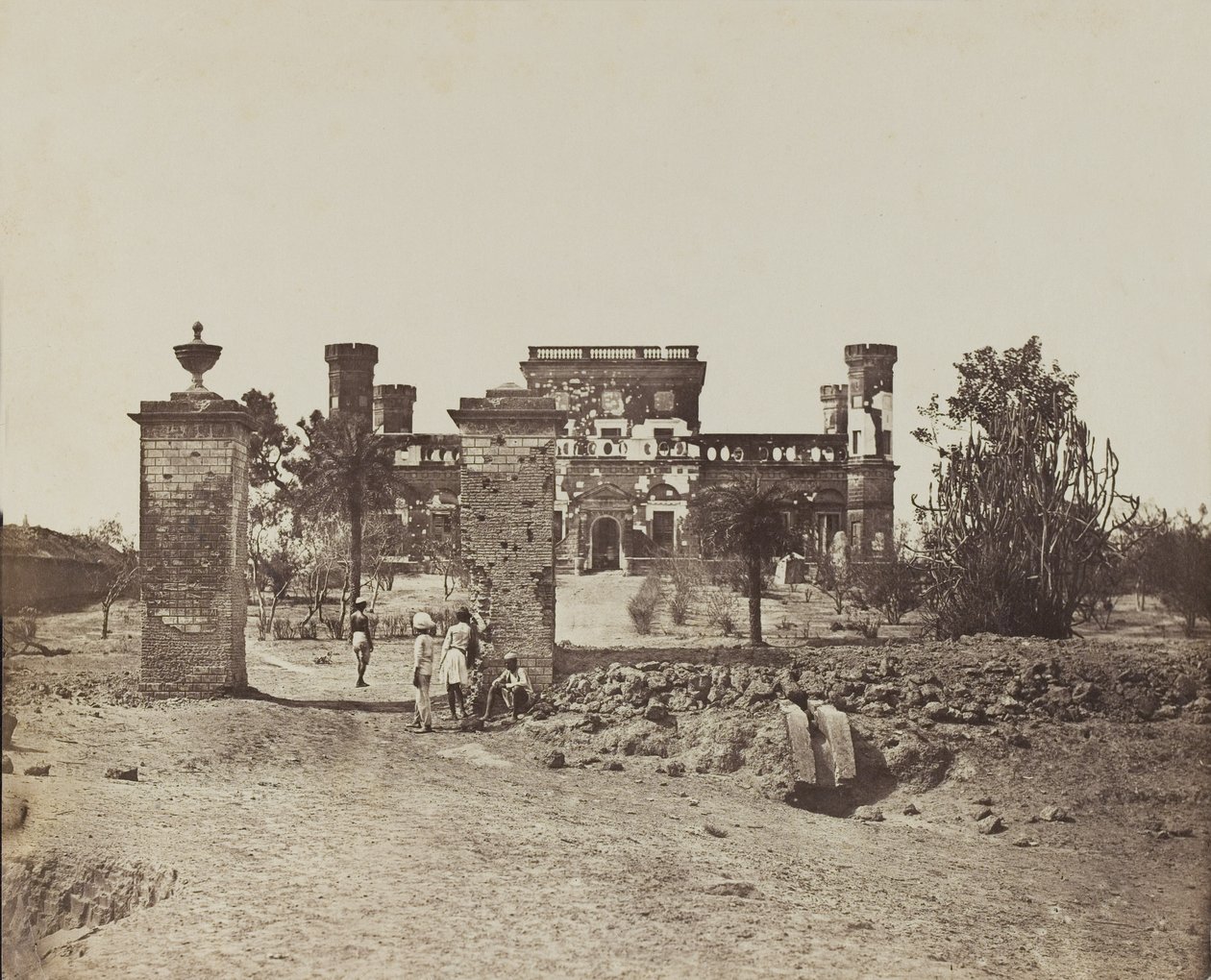 Övergivet hus, c.1858 av English Photographer