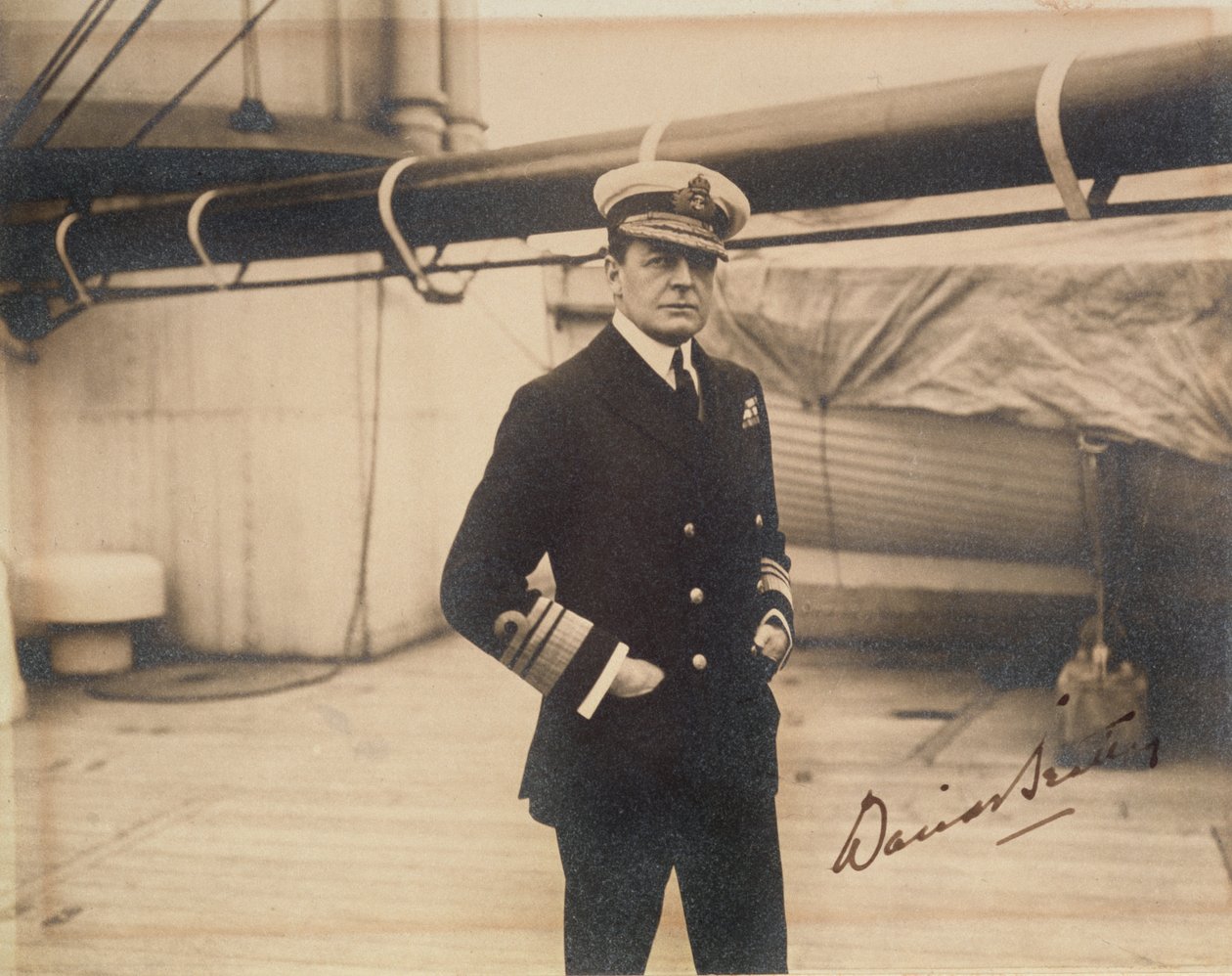 Amiral of the Fleet David Beatty (sepiafoto) av English Photographer