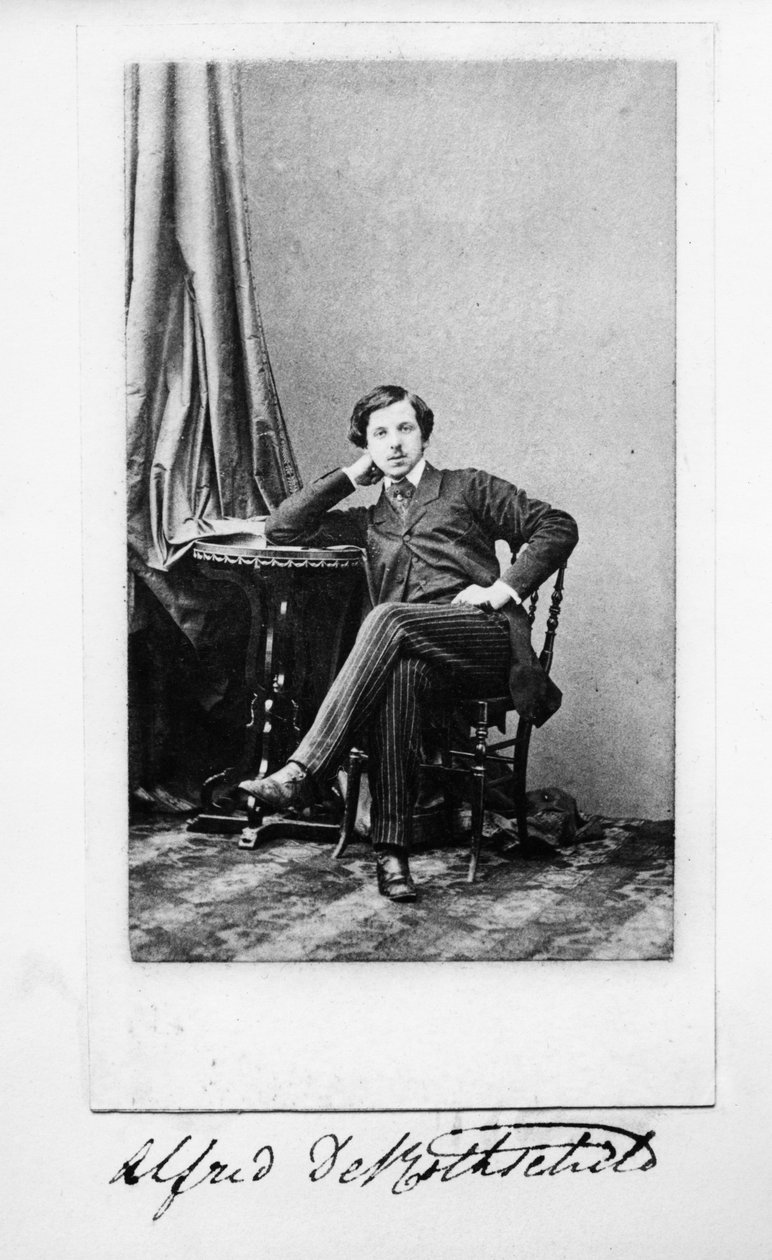 Alfred de Rothschild, ca 1860-talet av English Photographer