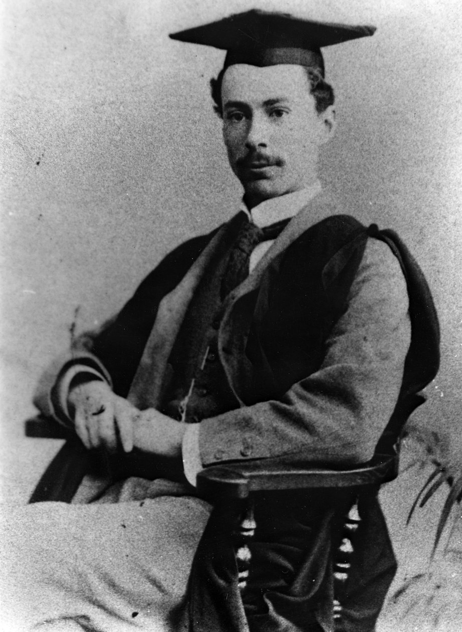 Bertrand Russell, ca 1895 av English Photographer