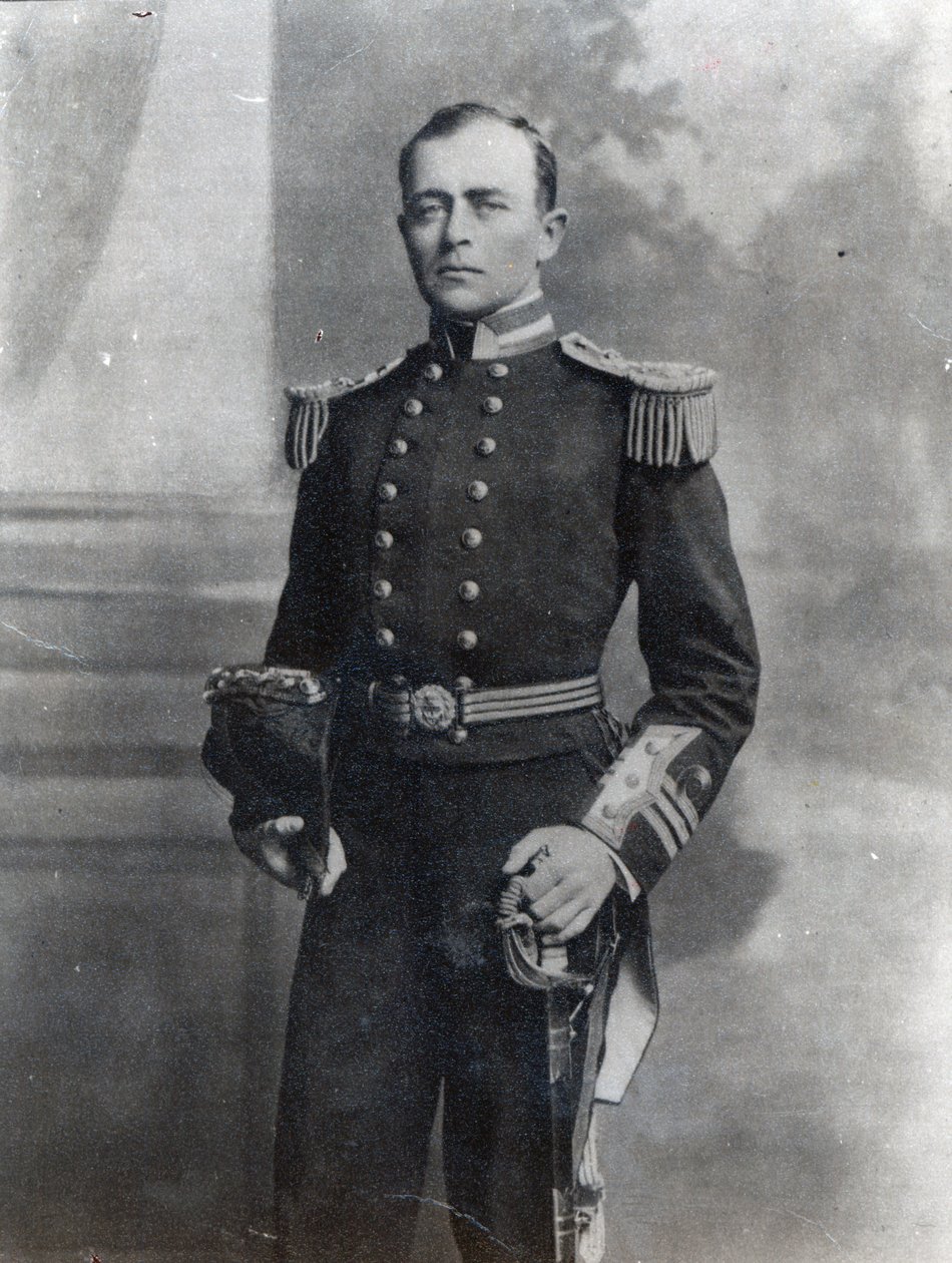 Kaptajn Robert Falcon Scott swed av English Photographer