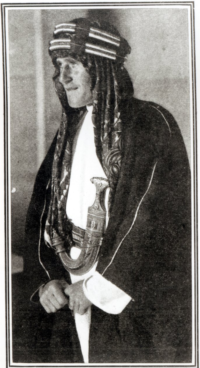 Överste T. E. Lawrence, 1919 av English Photographer