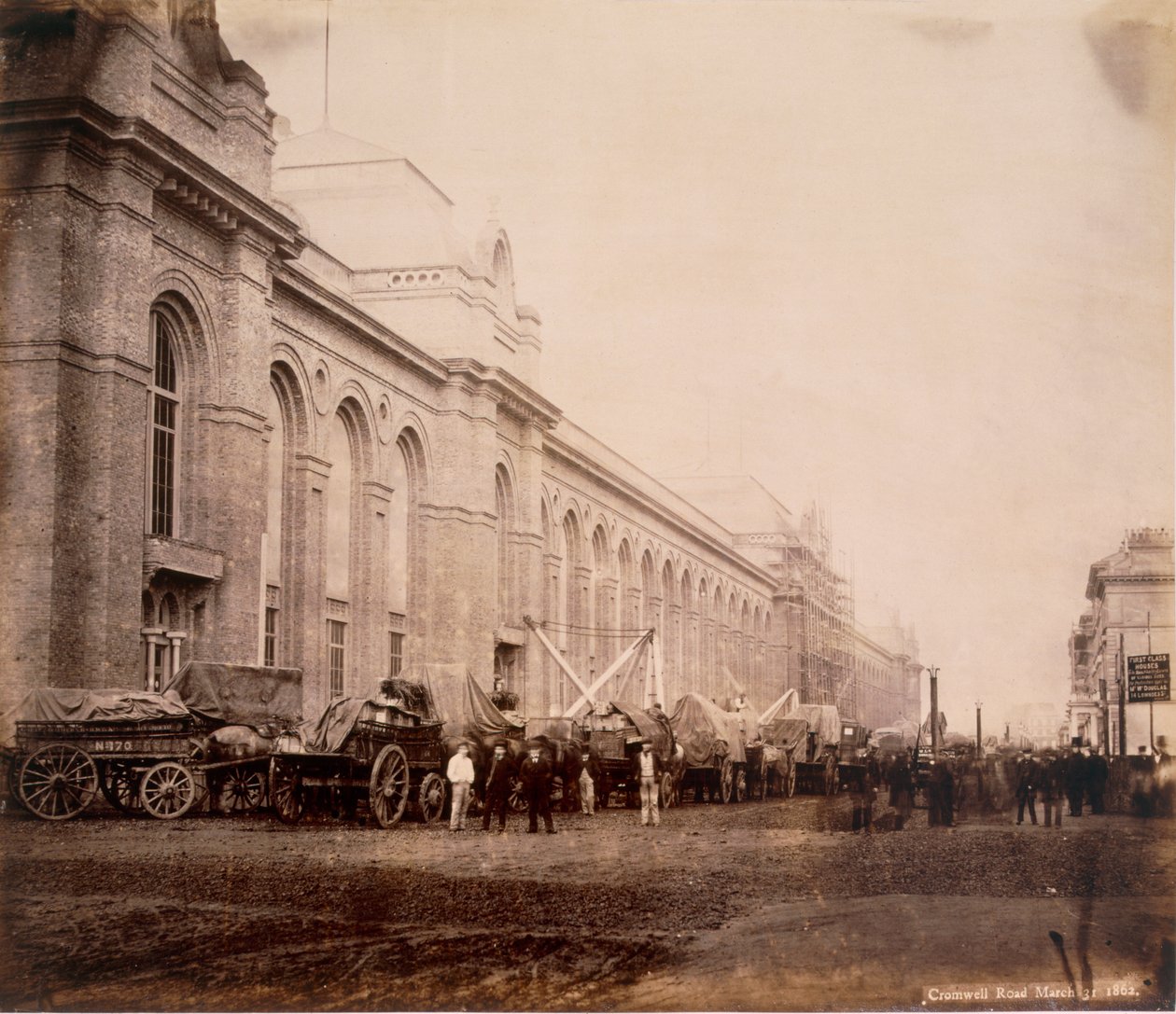 Cromwell Road, mars 1862 (sepiafoto) av English Photographer