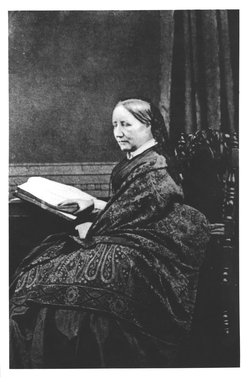 Elizabeth Cleghorn Gaskell (1810-65) 1800-talet av English Photographer