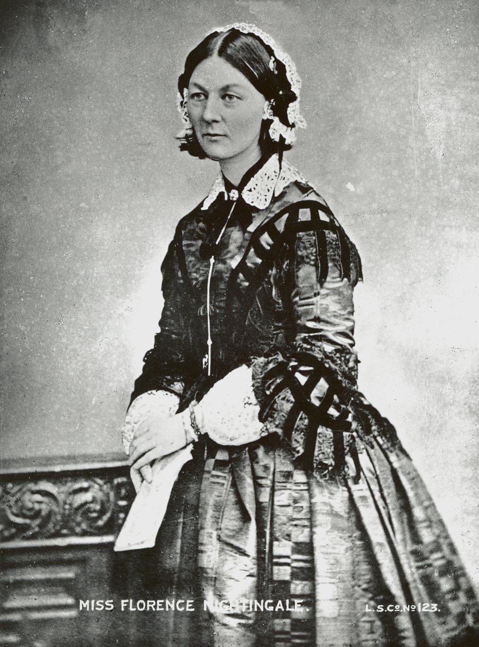 Florence Nightingale, ca 1860 av English Photographer