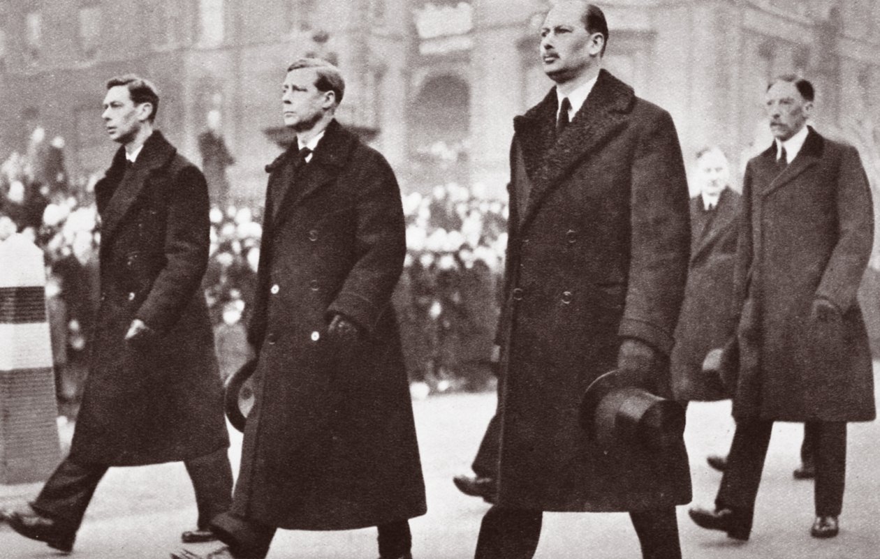George V:s begravningsprocession, januari 1936 av English Photographer