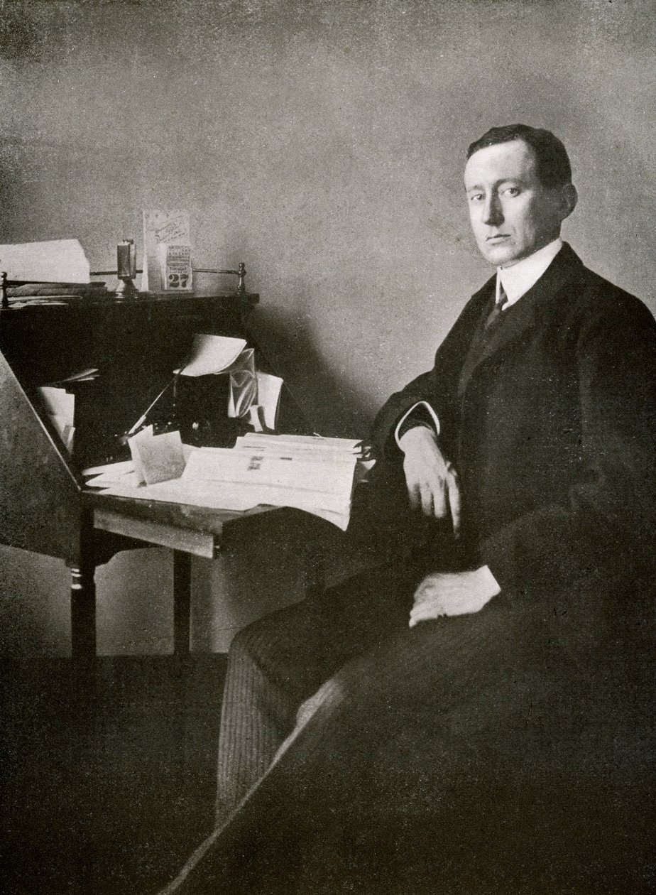 Guglielmo Marconi, från "Året 1912", publicerade London, 1913 av English Photographer