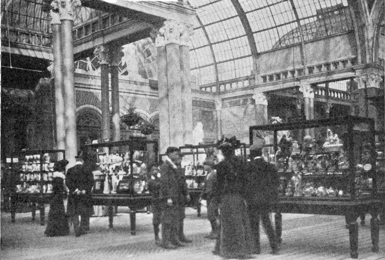 I museet i Alexandrapalatset, illustration från Kungen, 25 maj 1901 av English Photographer