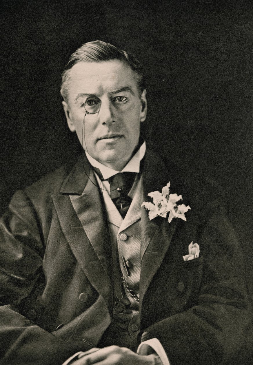 Joseph Chamberlain (1836-1914) av English Photographer