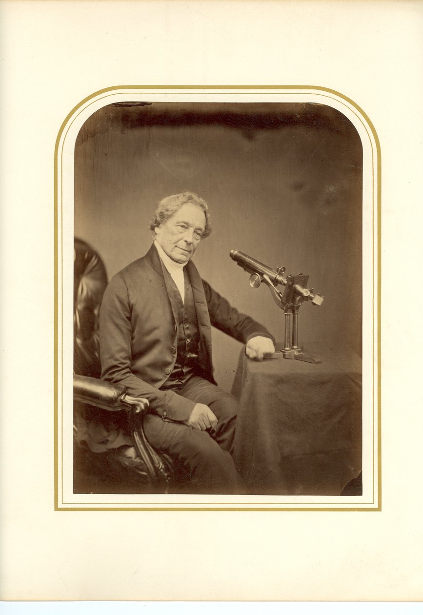 Joseph Jackson Lister FRS (bw fotografi) av English Photographer