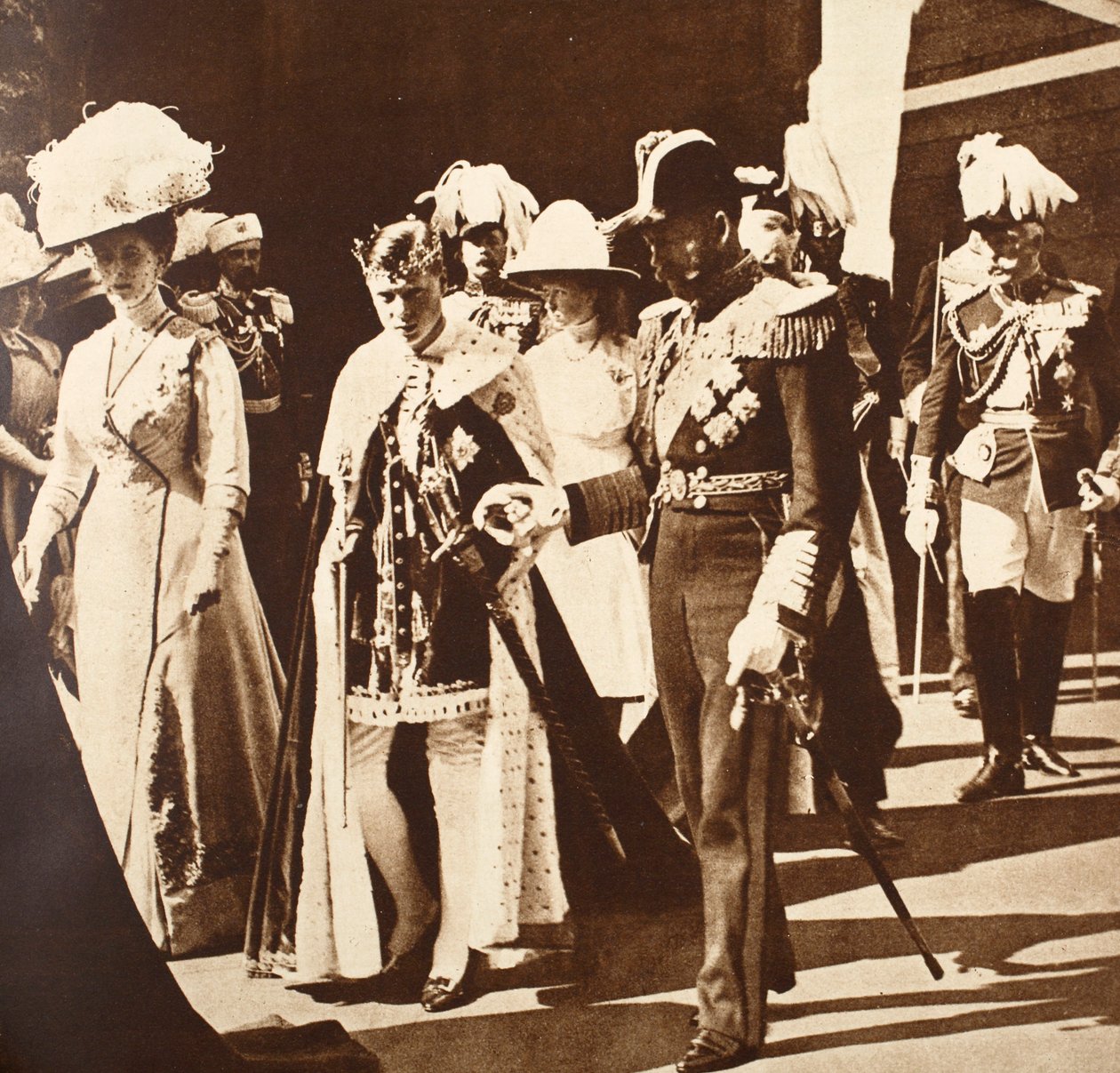 King Edward VIII Investiture som Prince of Wales, 1911 av English Photographer