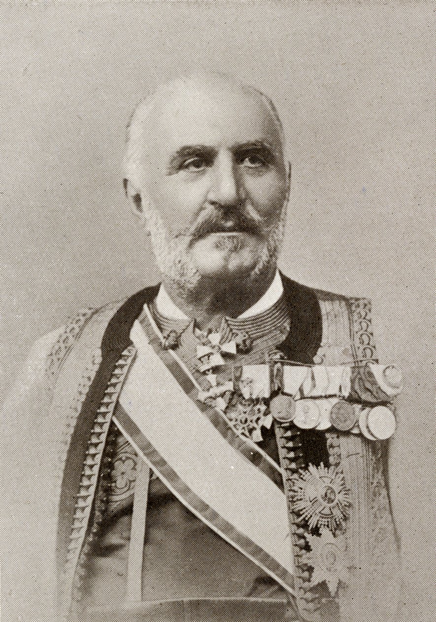 Kung Nicholas I av Montenegro, från "Året 1912", publicerade London, 1913 av English Photographer