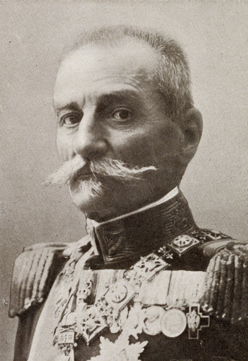Kung Peter I av Serbien, från "Året 1912", publicerade London, 1913 av English Photographer