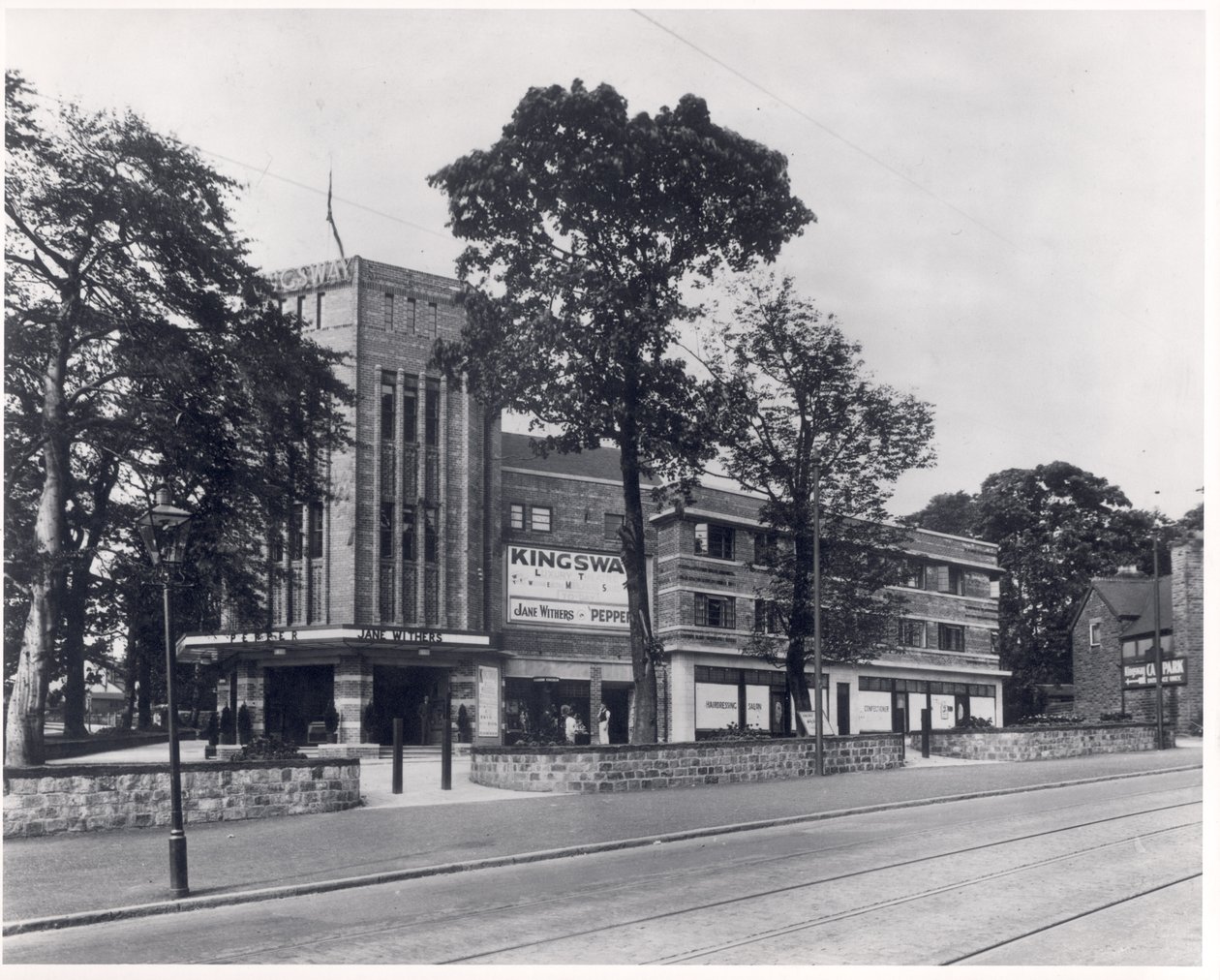 Kingsway Cinema, Harrogate Road, Leeds, 24 augusti 1937 av English Photographer
