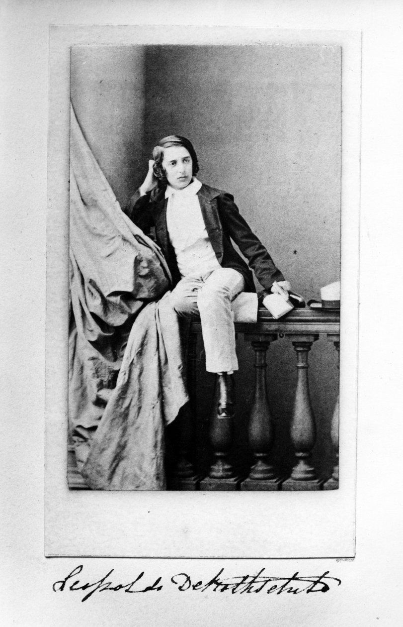 Leopold de Rothschild, ca 1860-talet av English Photographer