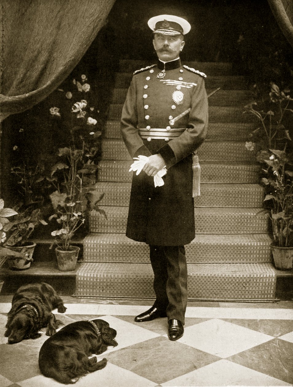 Lord Kitchener (sepiafoto) av English Photographer