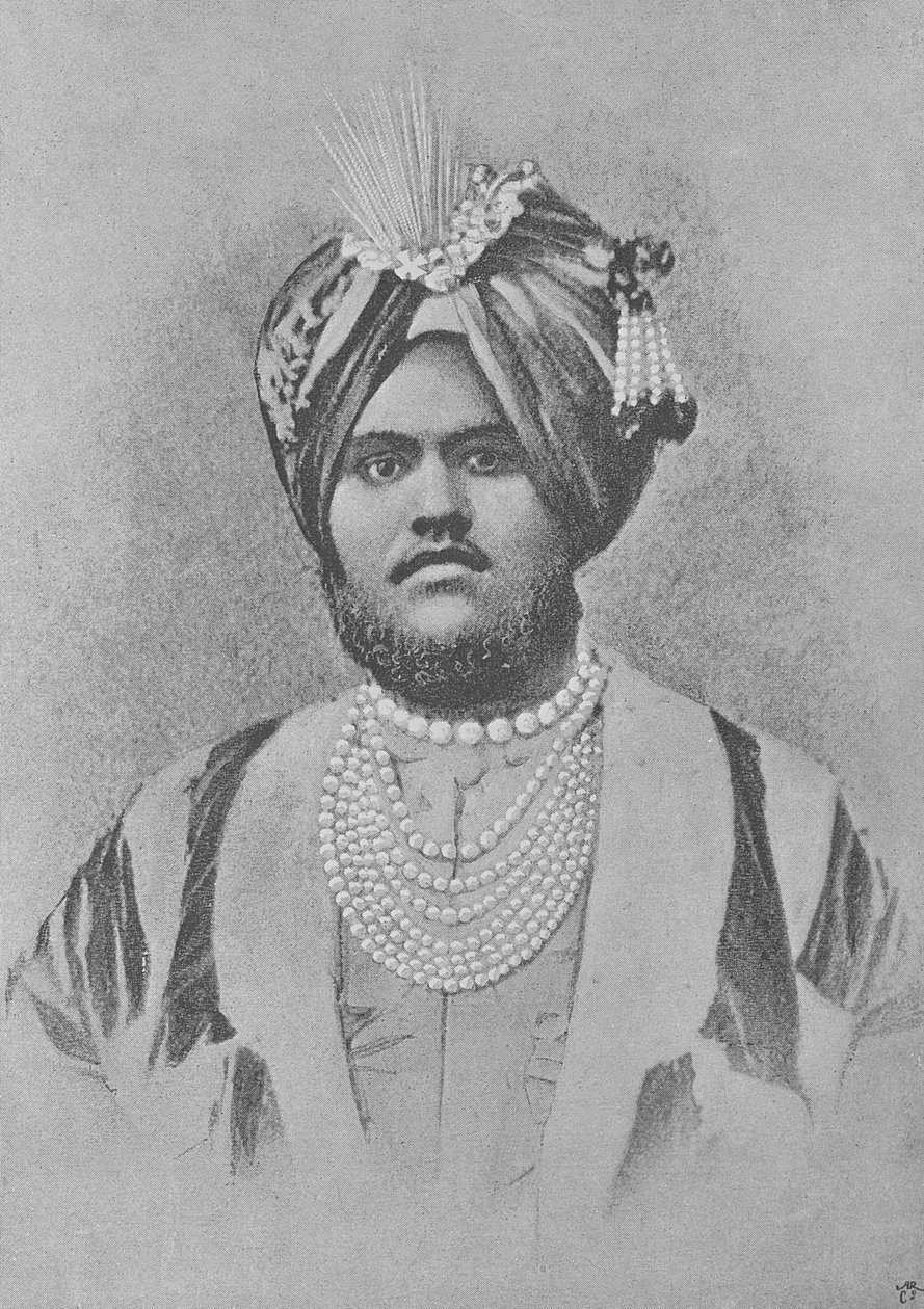 Maharaja Jagatjit Singh från Kapurthala av English Photographer
