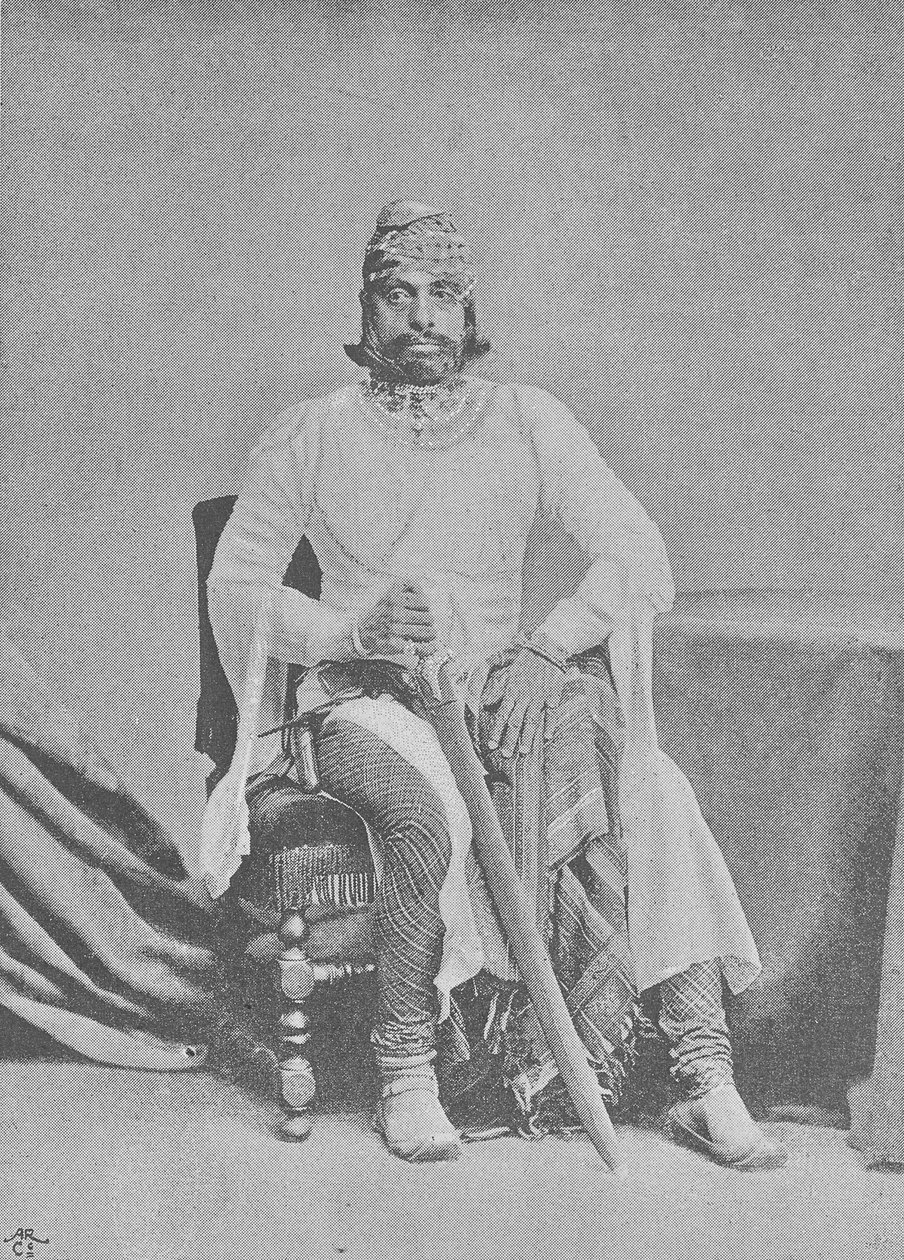 Maharaja Jaswant Singhji II av Jodhpur av English Photographer
