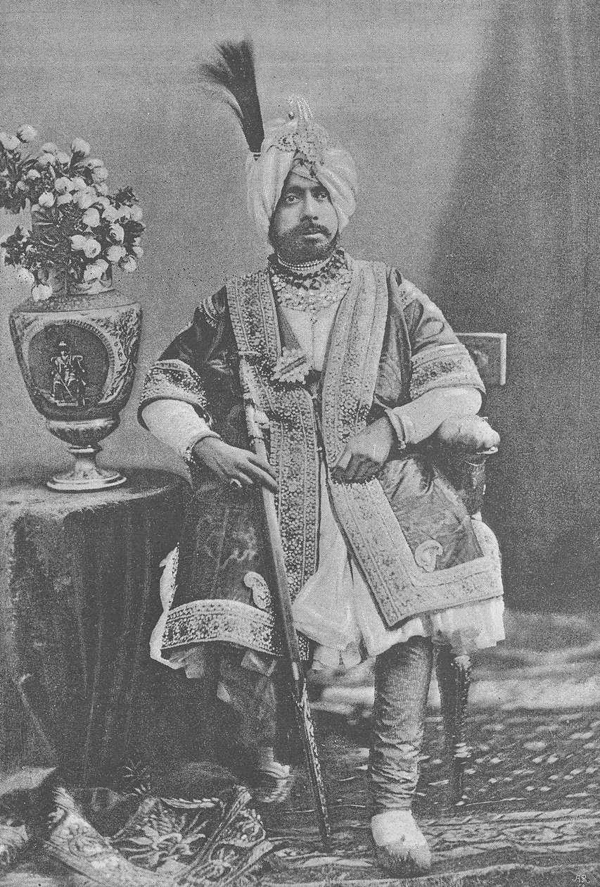 Maharaja Pratap Singhji från Jammu och Kashmir av English Photographer