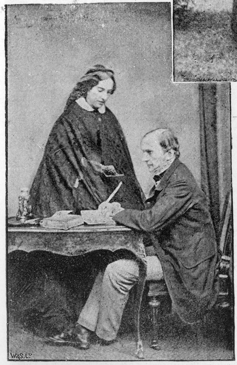 Herr och fru Gladstone, ca 1840 av English Photographer