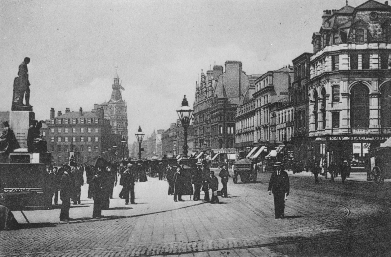 Piccadilly, Manchester, ca 1910 av English Photographer