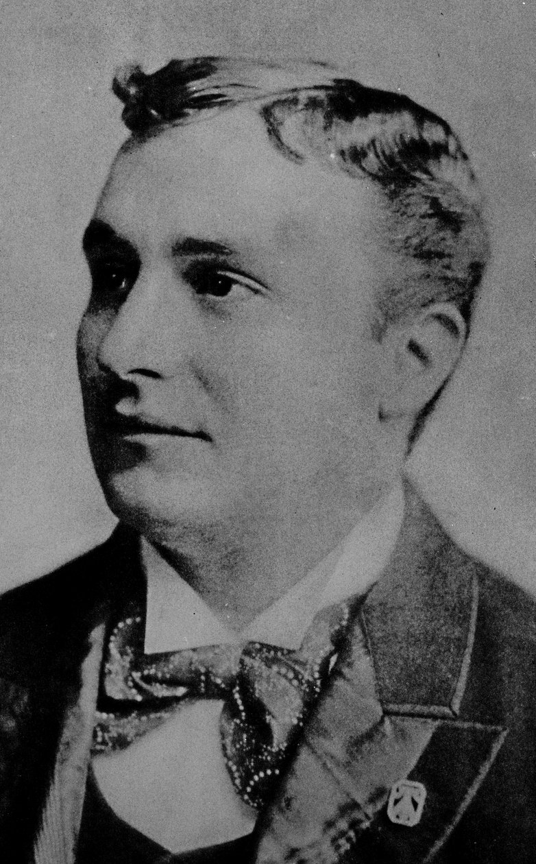 Porträtt av Charles Spencer Chaplin, Sr av English Photographer