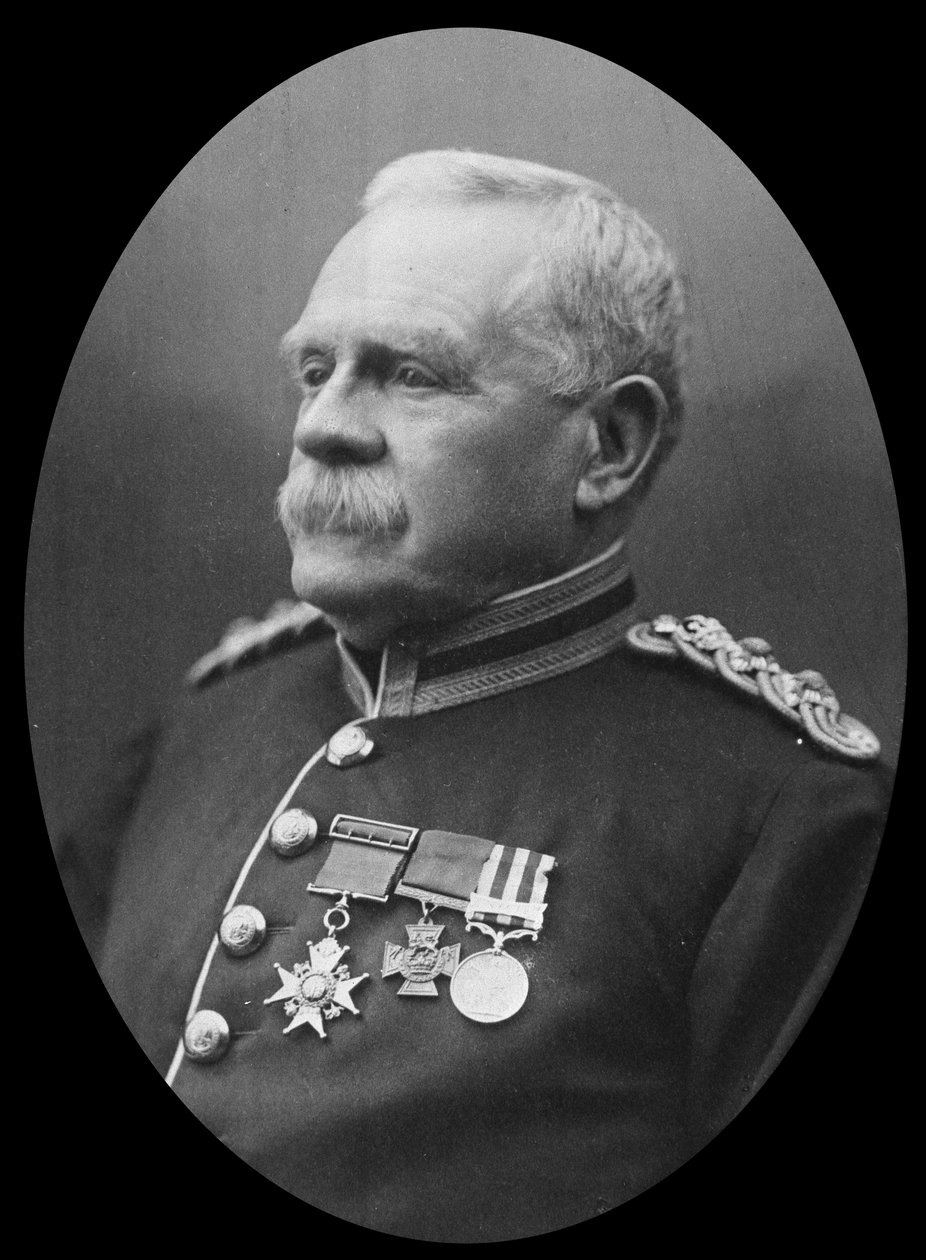 Porträtt av överste T. Cadell VC CB, 1907 av English Photographer