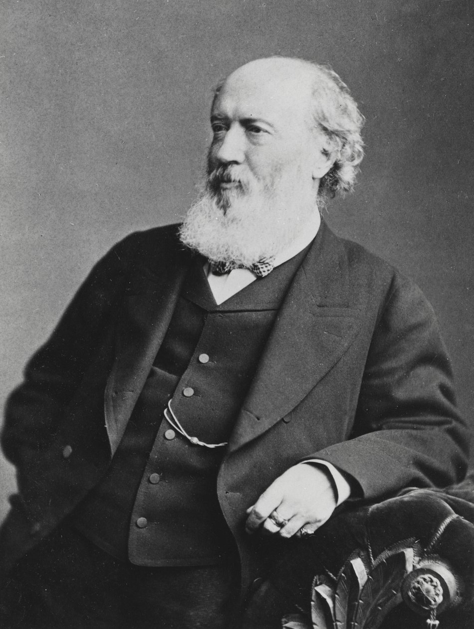Porträtt av Sir John Gilbert av English Photographer
