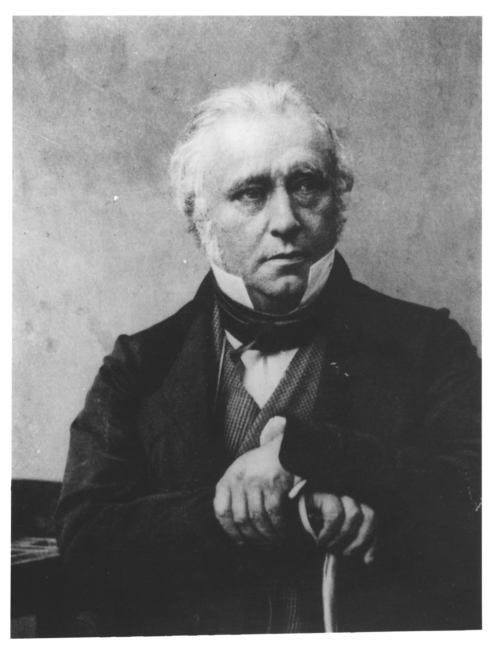 Porträtt av Thomas Babington Macaulay, 1:e baron Macaulay (1800-1859) av English Photographer