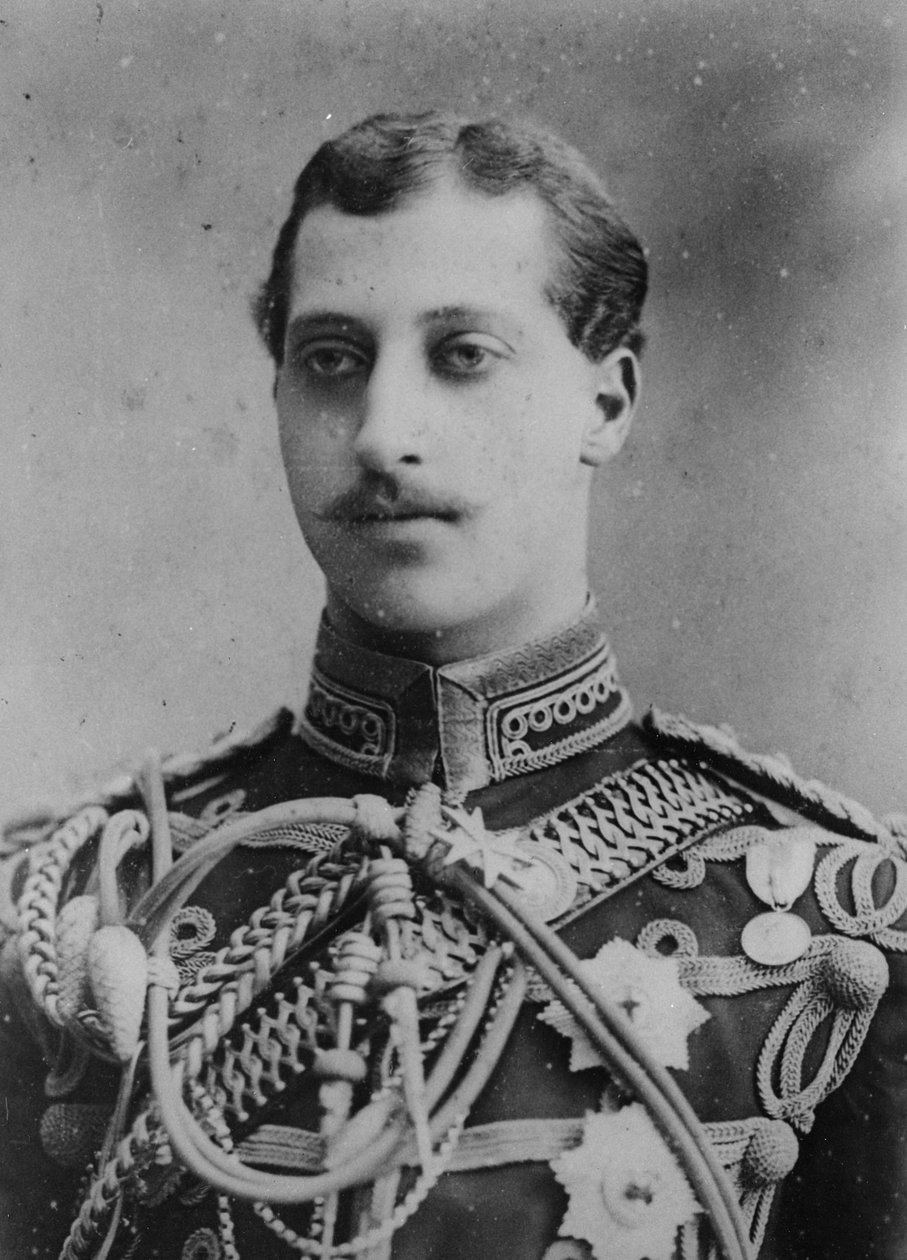 Prins Albert Victor, hertig av Clarence och Avondale, 1885 av English Photographer