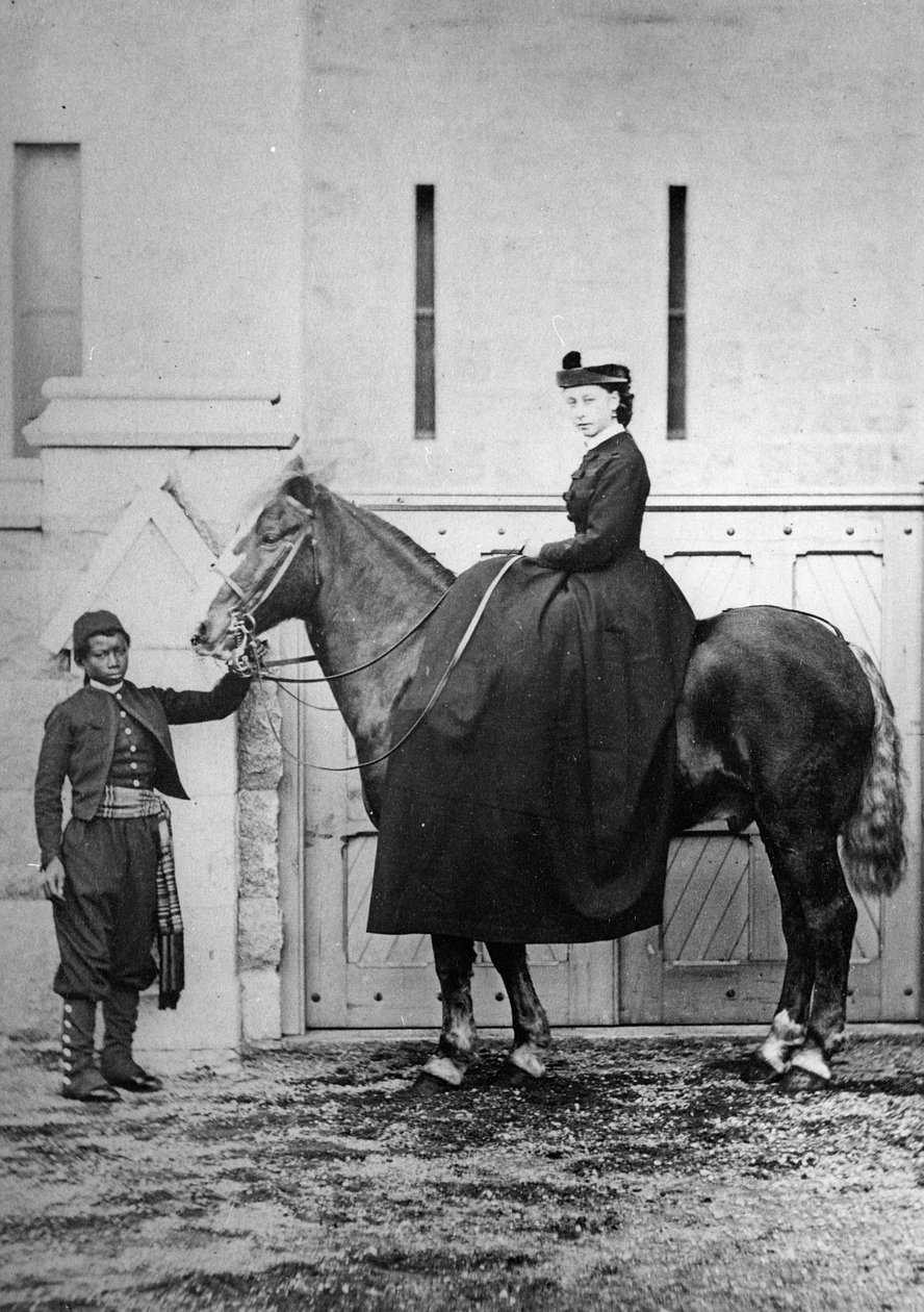 Prinsessan Alice, ca 1862 av English Photographer