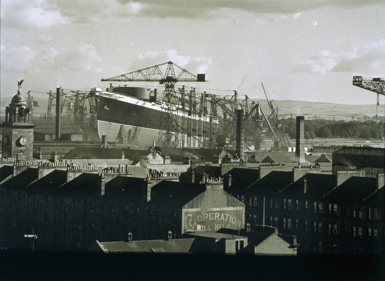 RMS drottning Elizabeth av English Photographer