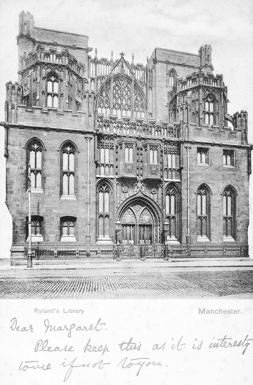 Rylands bibliotek, Manchester av English Photographer