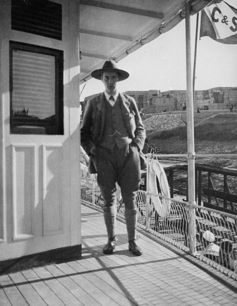 Sightseeingtur längs Nilen, ombord på SS Rameses den tredje, 1904 av English Photographer