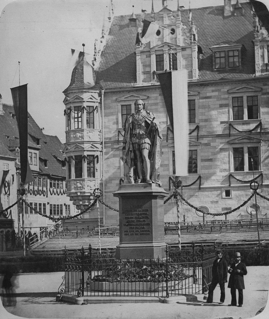 Staty av prinsgemalen i Coburg av English Photographer