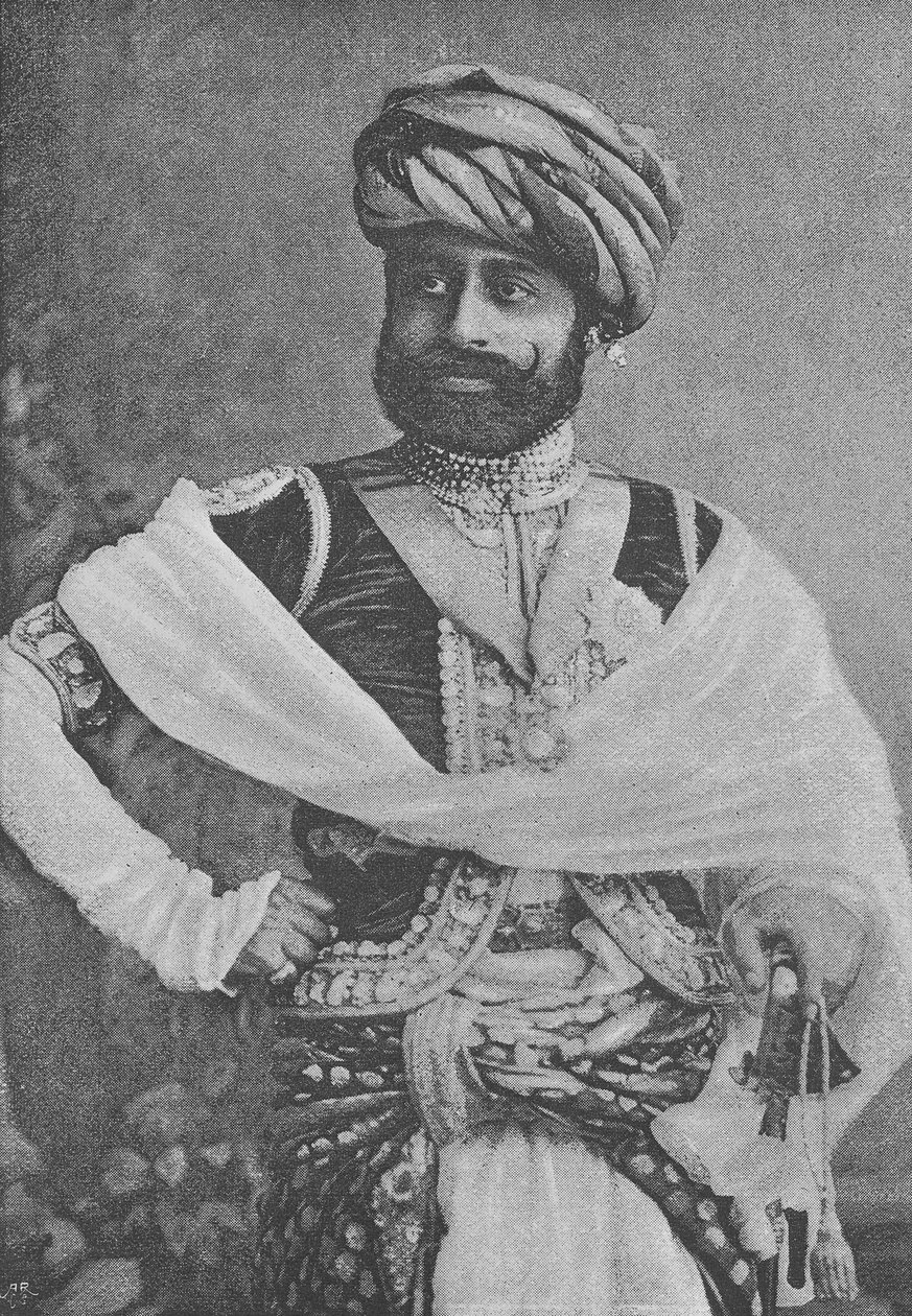 Thakore Saheb Waghaji Det här är Rawaji av English Photographer
