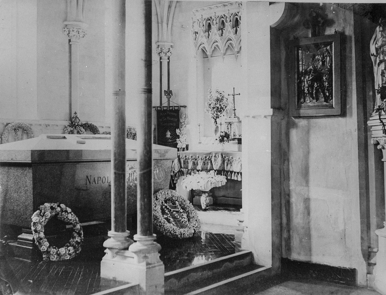 Kejsar Napoleons grav, St. Marys kyrka, Chislehurst av English Photographer