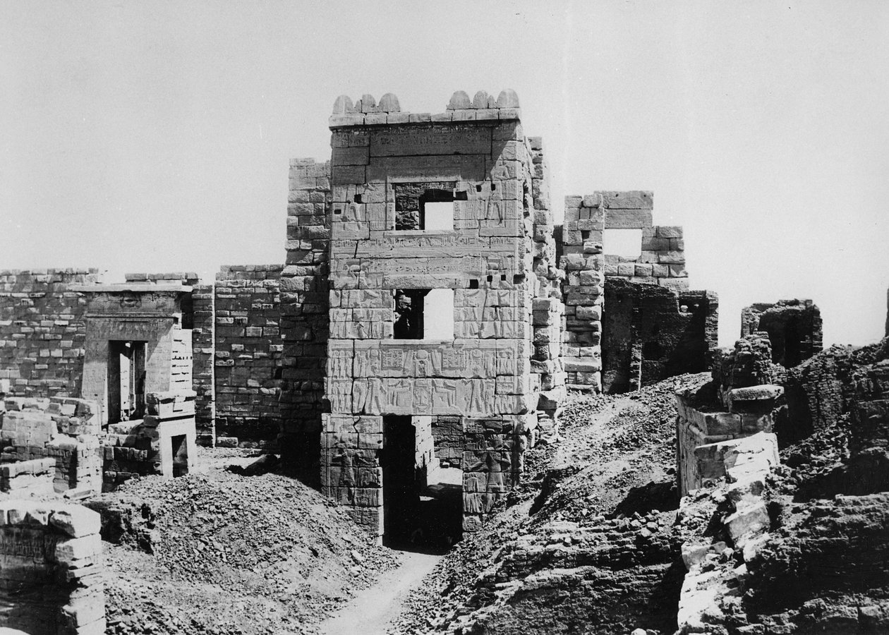 Paviljongen av Ramses III av English Photographer