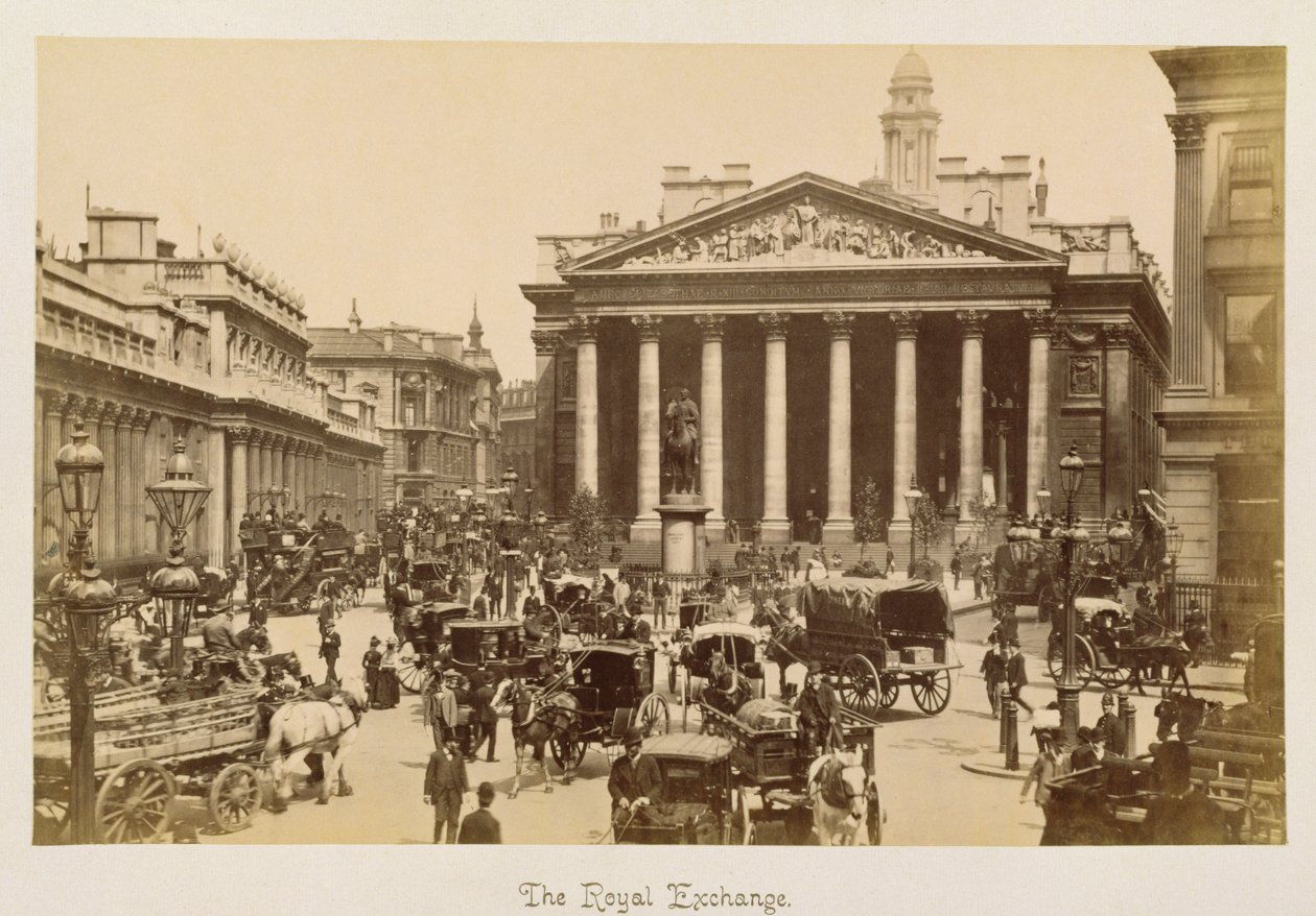 The Royal Exchange (sepiafoto) av English Photographer