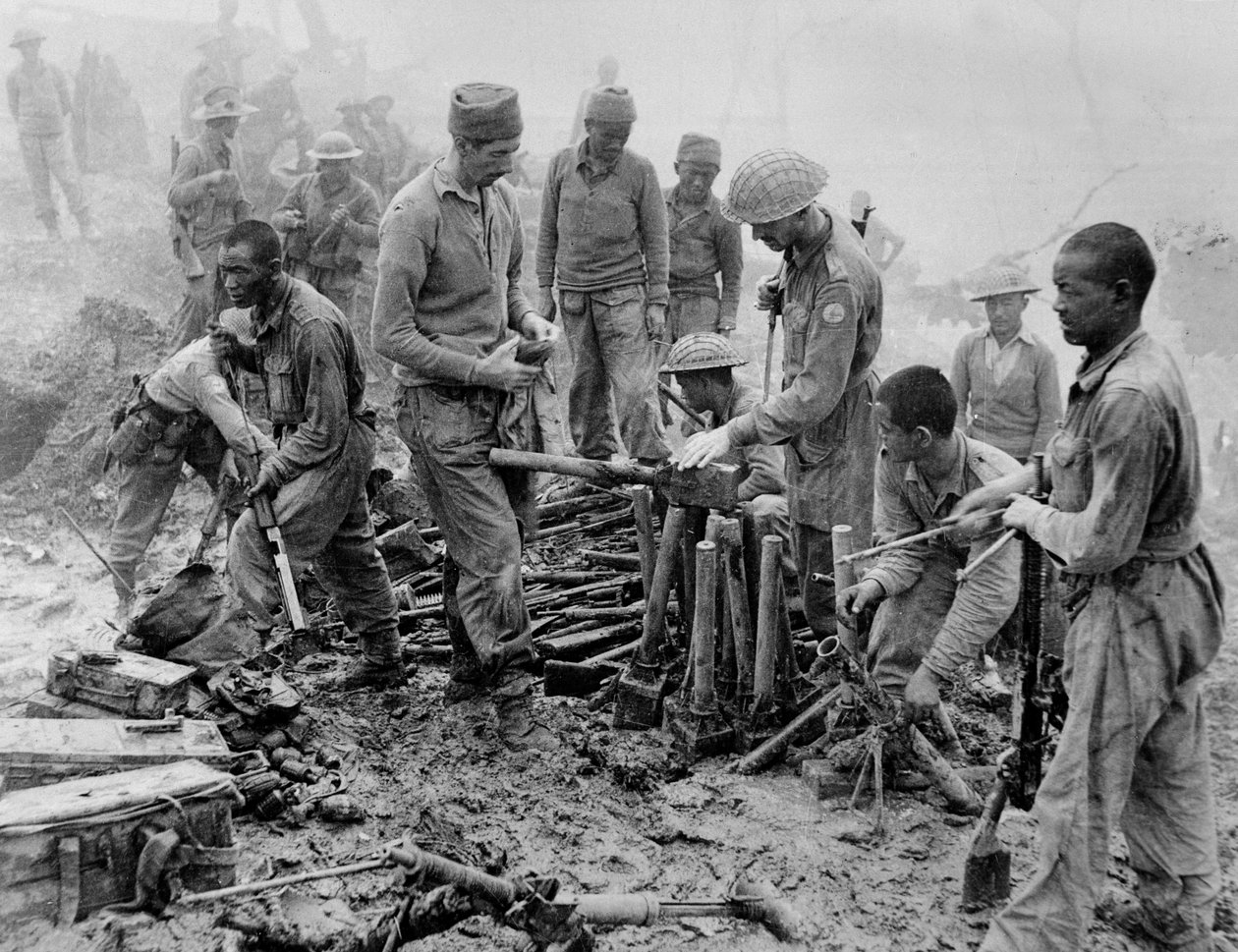 Infångandet av Scraggy under Imphal-Kohima-slaget, 1944 av English Photographer
