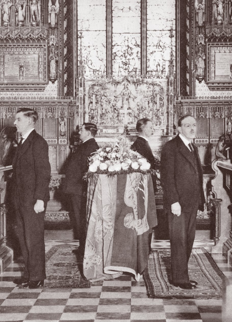 George V:s katafalk, januari 1936 av English Photographer